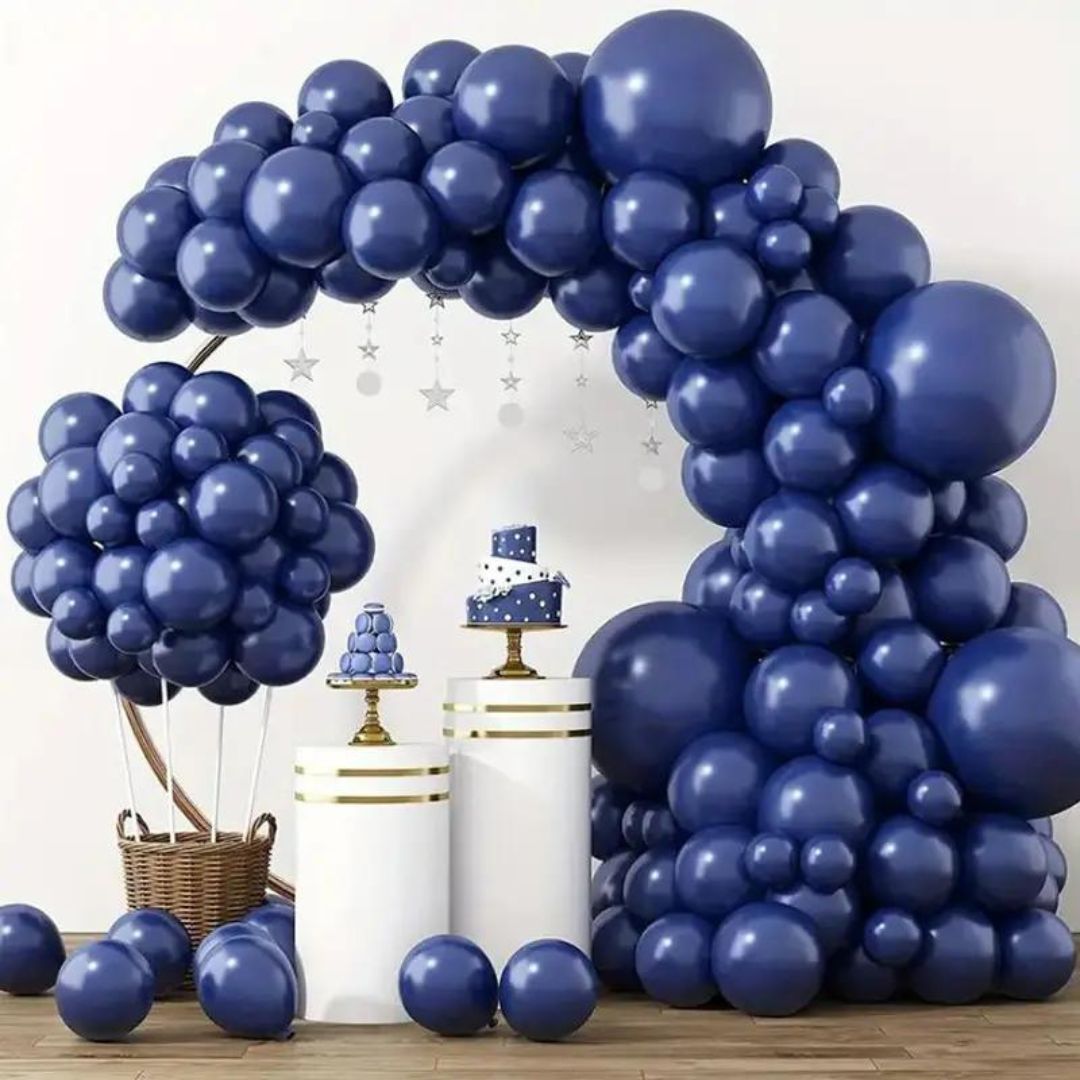 Night Blue Balloons-50 PC