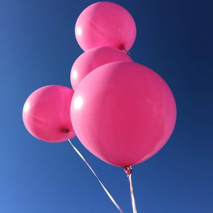 Hot Pink Giant Big Balloon 36 Inches / Bladder Balloon / Helium Quality - Inflates to 3 FT Approx. - Pack of 1