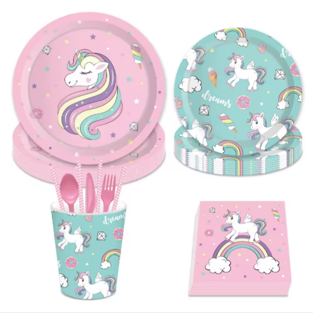 Unicorn Theme Paper Napkins - 20PC