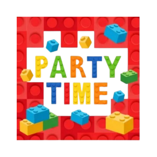 LEGO Theme Paper Napkins -Pack of 20