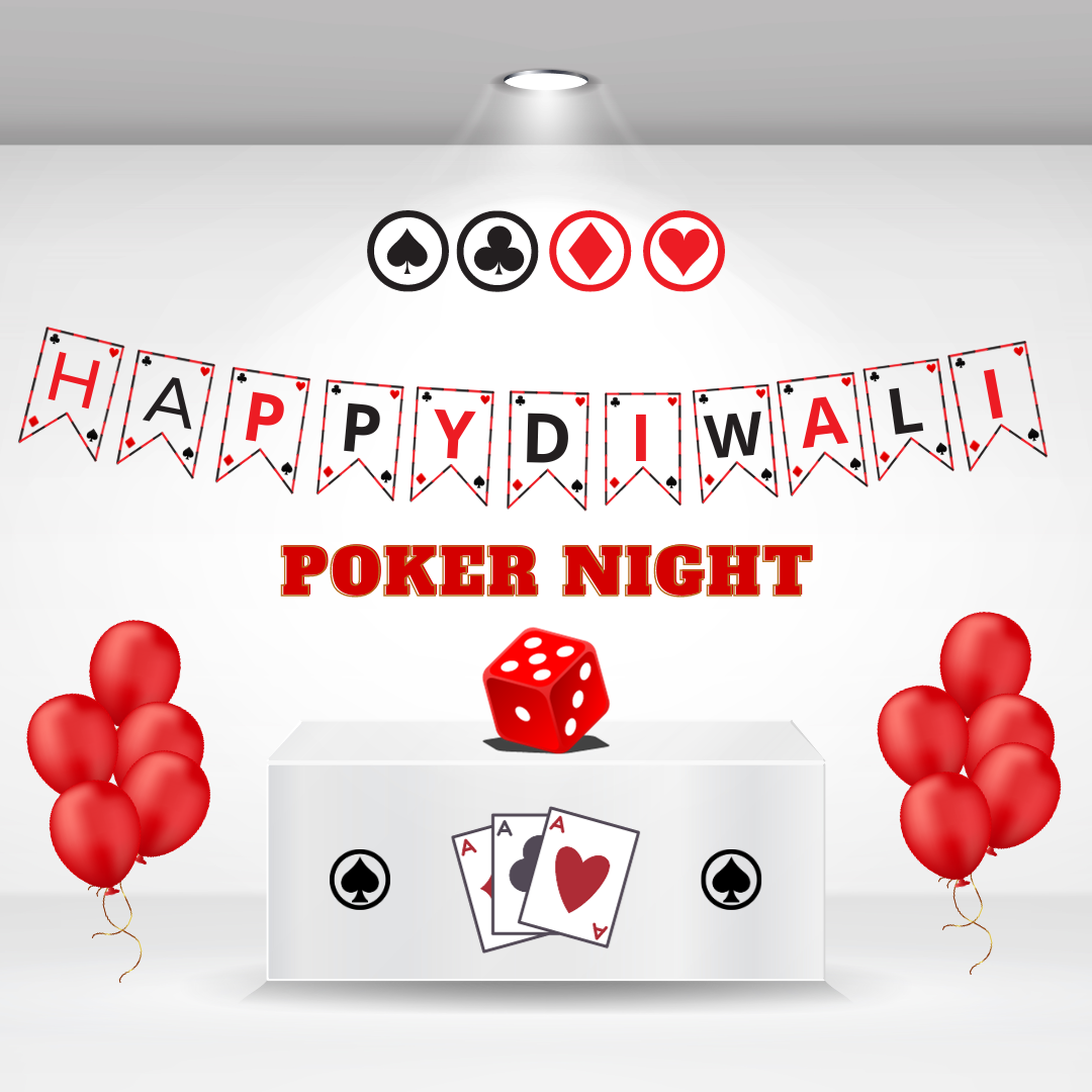 Happy Diwali Casino Theme Banner