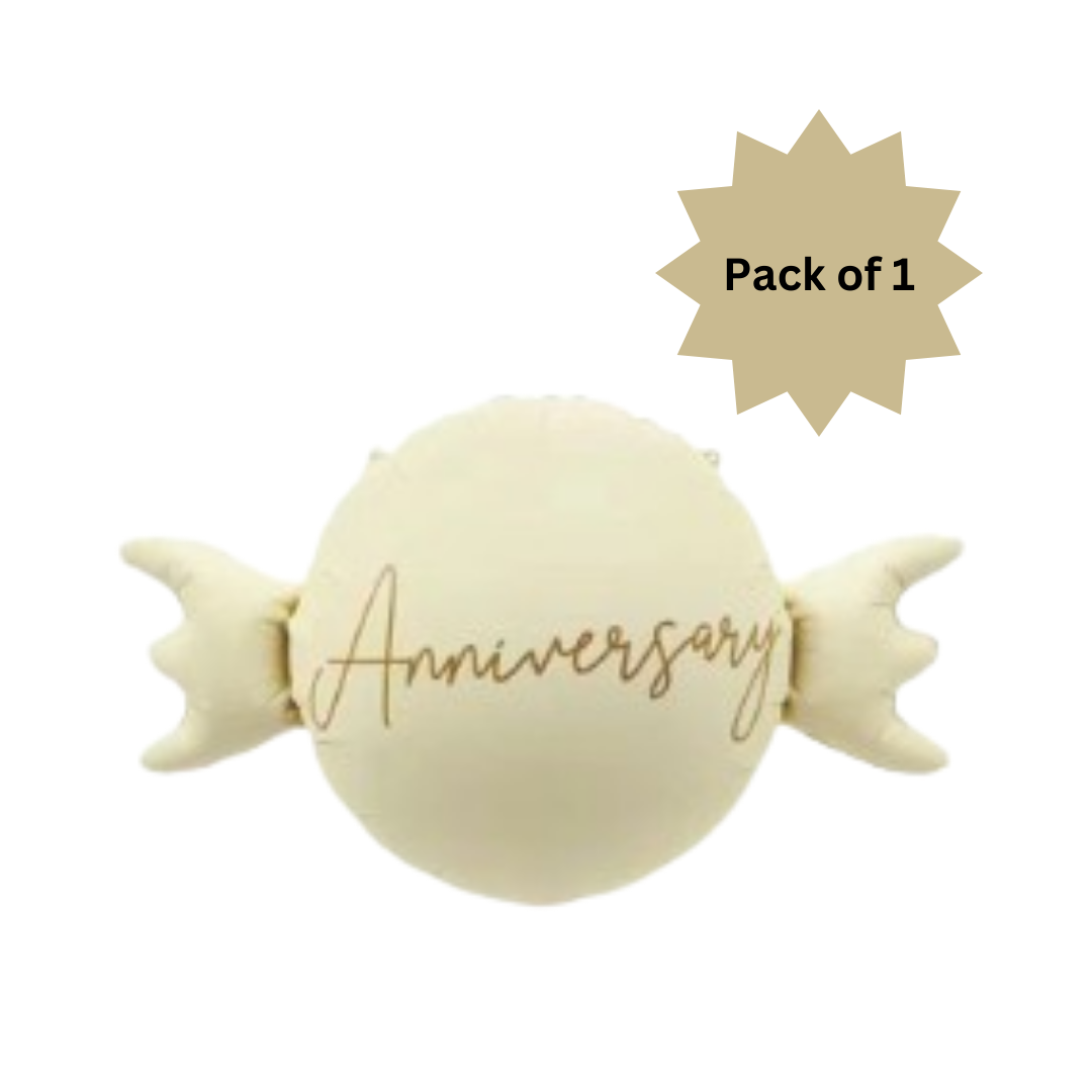 Happy Anniversary Candy Shape Balloon