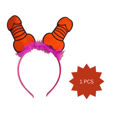 Bachelorette Party Willy Headband - 1PC