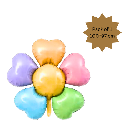 Super Shape Multi-color Daisy Flower Shaped Balloon 42"