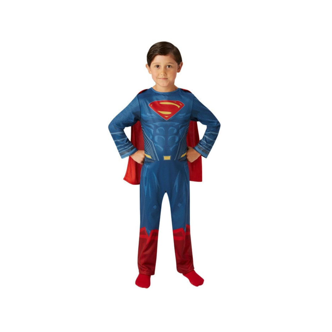 Muscular Superman Costume With Cape