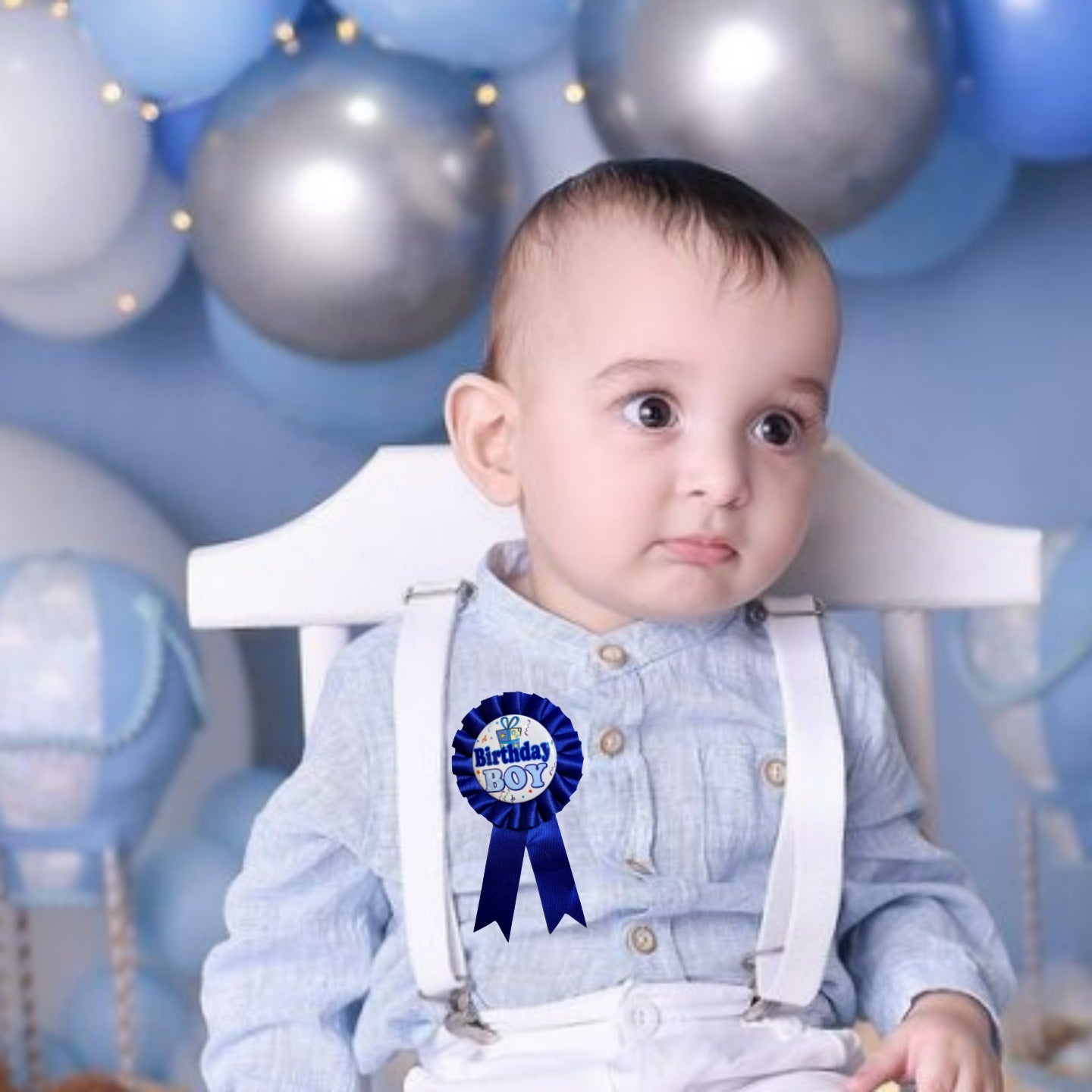 Award Ribbon Birthday Boy