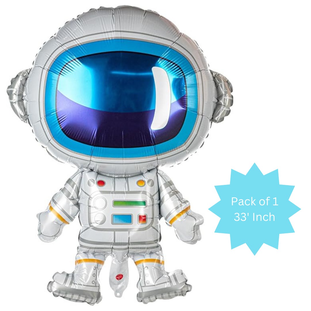 Super Shape Astronaut Balloon Space Birthday 33"