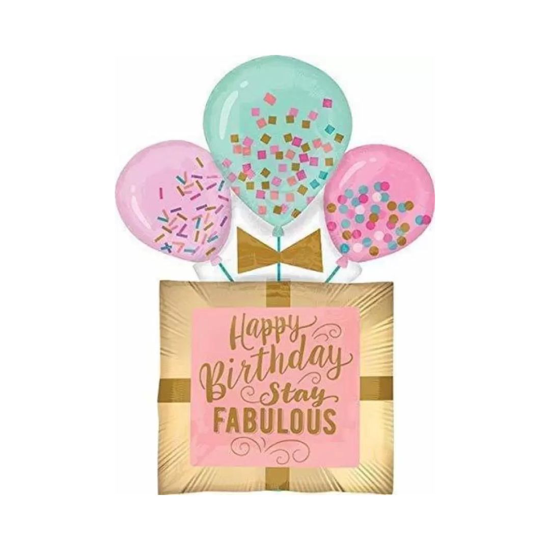 Stay Fabulous Happy Birthday Balloon - Set of 5 Balloons