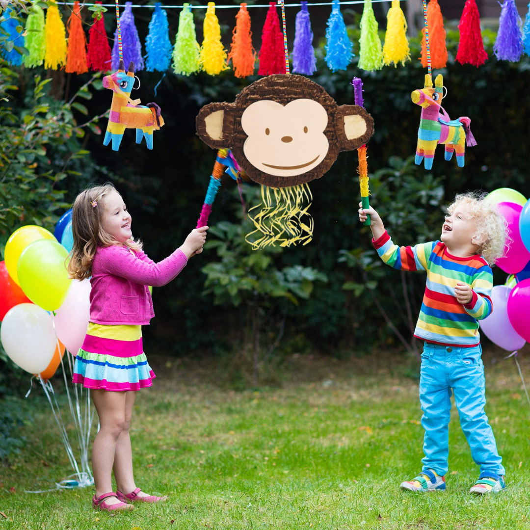 Monkey Pull String Pinata