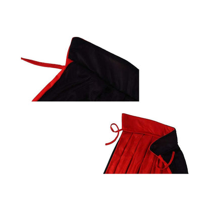 Halloween Reversible Red &amp; Black Cloak Adult