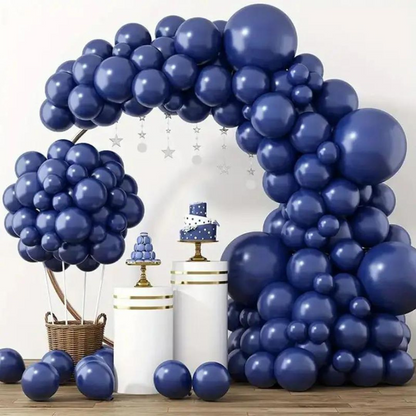 Deep Blue / Night Blue latex Balloons for Balloon Decorations 10" - 20PC