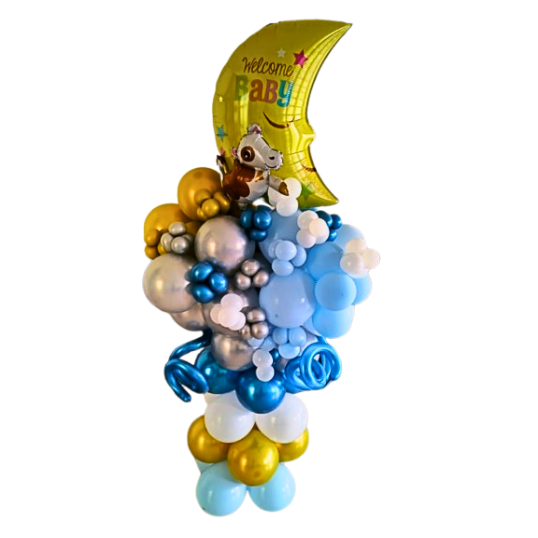 Balloon Bouquet- Welcome Baby