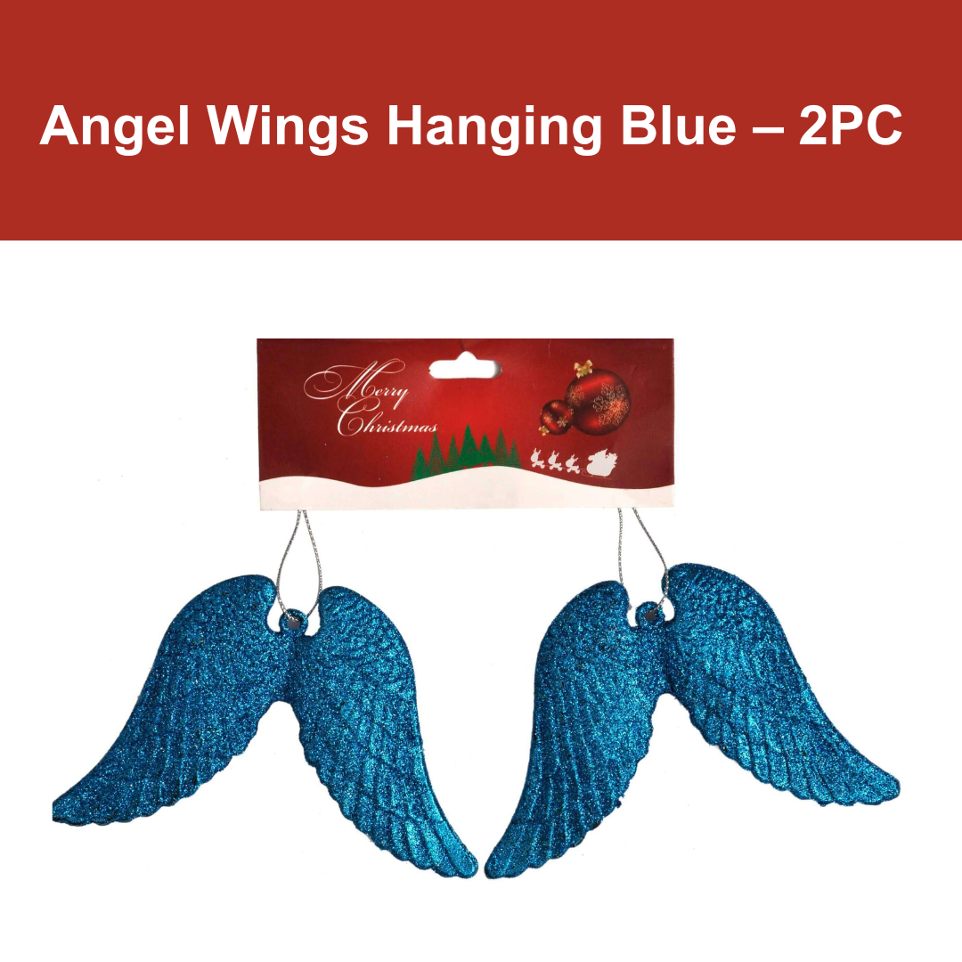 CTO Angel Wings Hanging Blue - 2PC