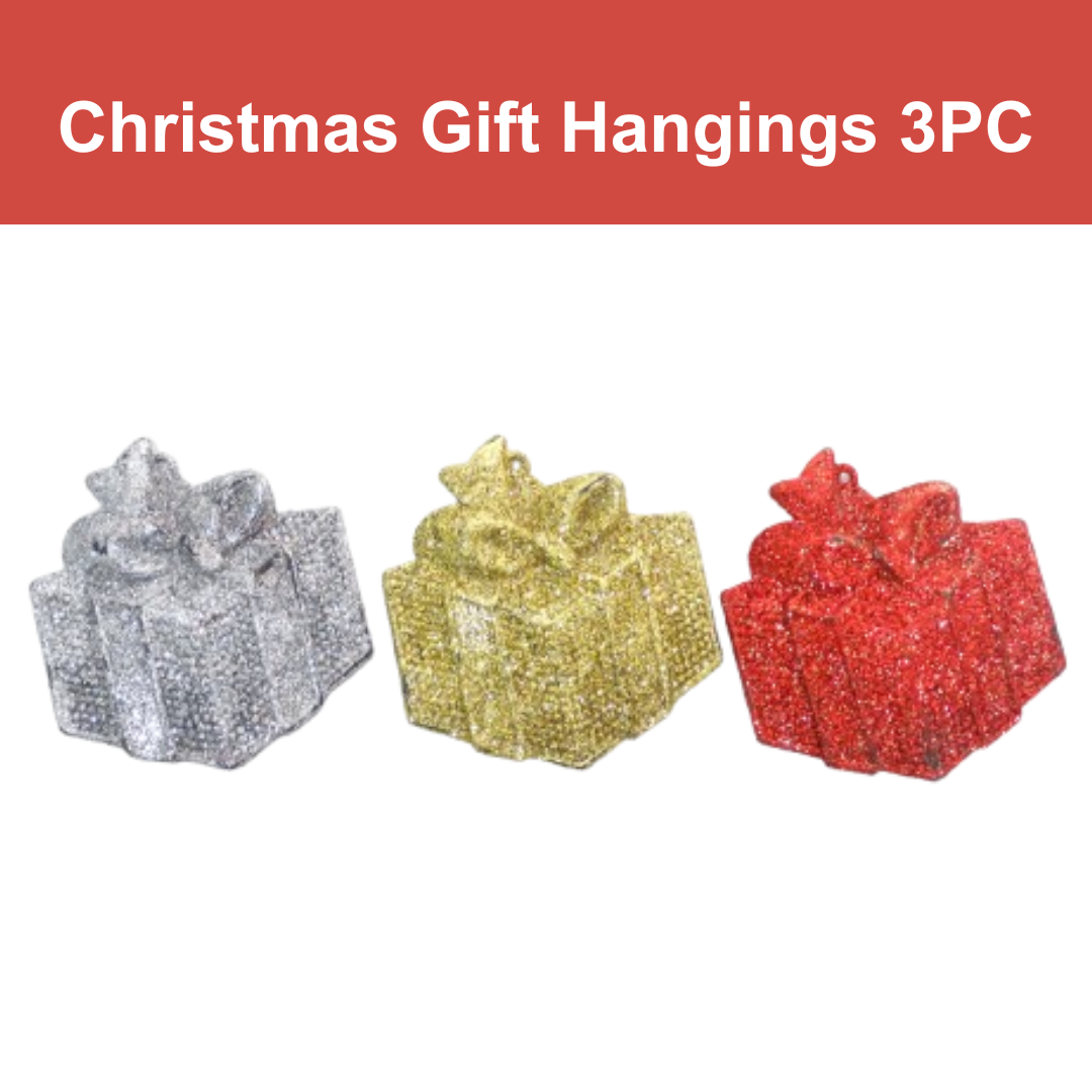 Christmas Gift Hangings - 3PC