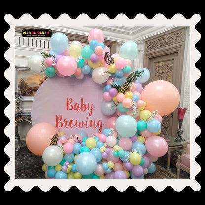 Baby Brewing / Shower with Customized Balloon Bouquet Set Up