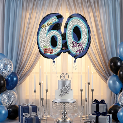 Oh No My Bday 60 Foil Balloon Birthday Celebration