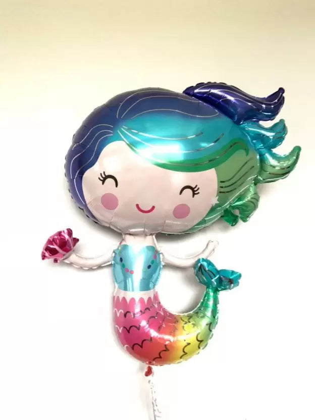 Mermaid Foil balloon Set Of 5