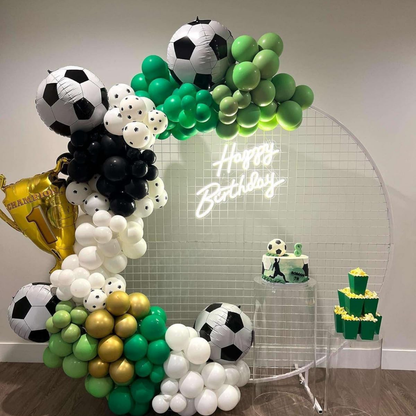 Soccer Shaped Round Orbz Balloon