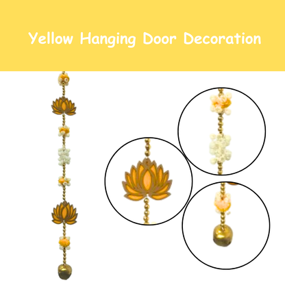 Beautiful Yellow Hanging Door for Diwali D?cor- Pack of 2