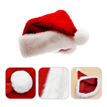 Santa Claus Fluffy Hat Small