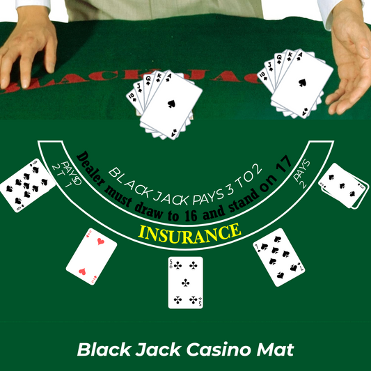 Black Jack Felt Game