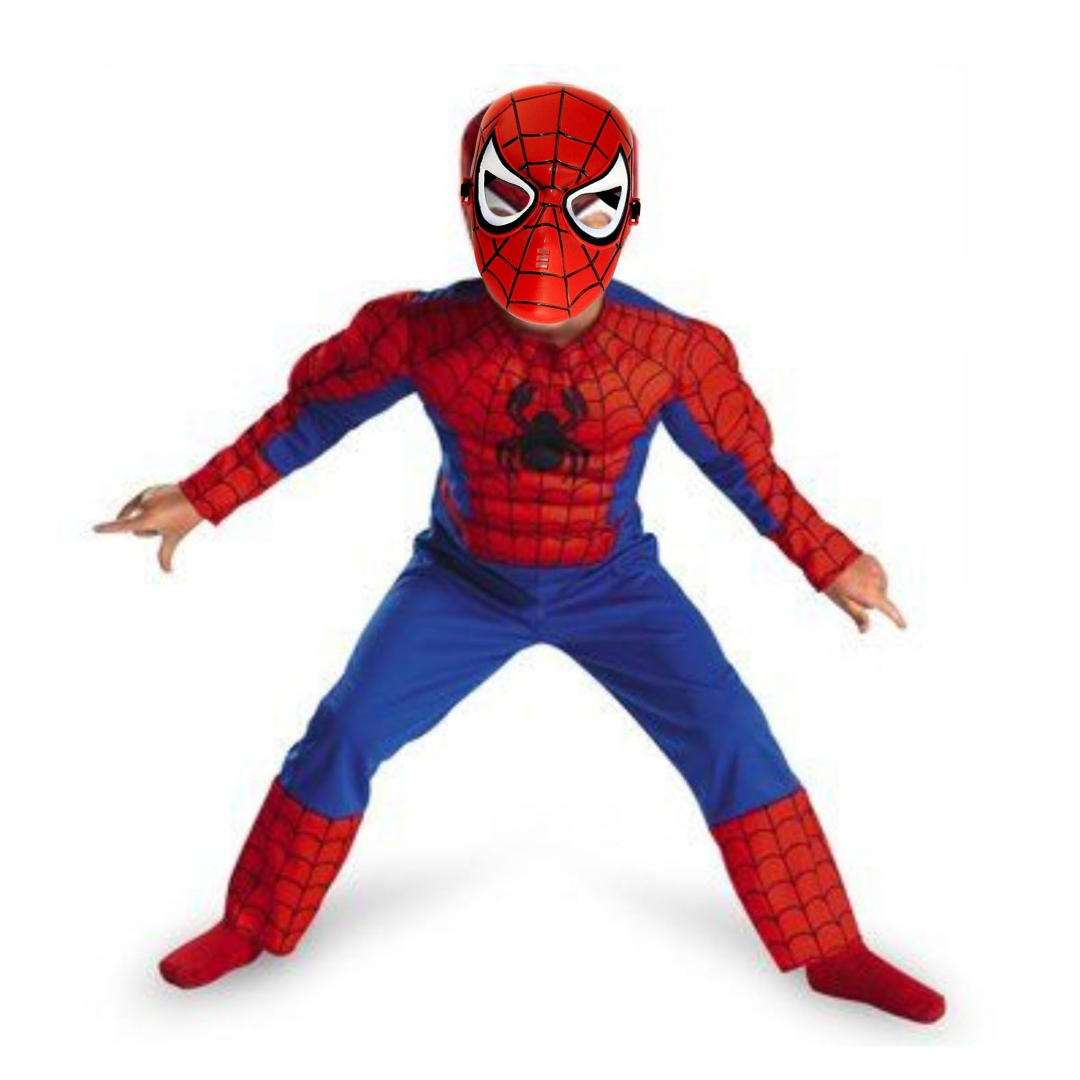 Muscular Spiderman Costume