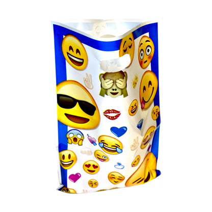 Emoji / Smiley Theme AlumInium Film Loot Bags - 10