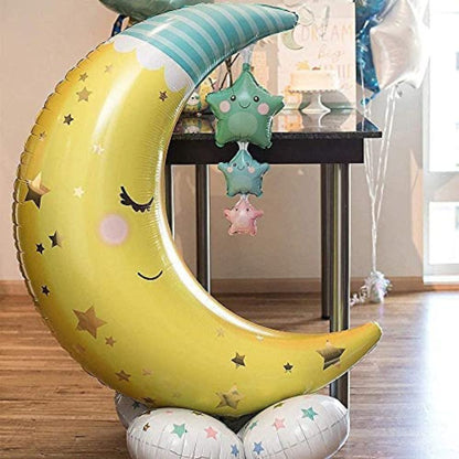 AirLoonz Moon &amp; Stars Balloons 55" - P75