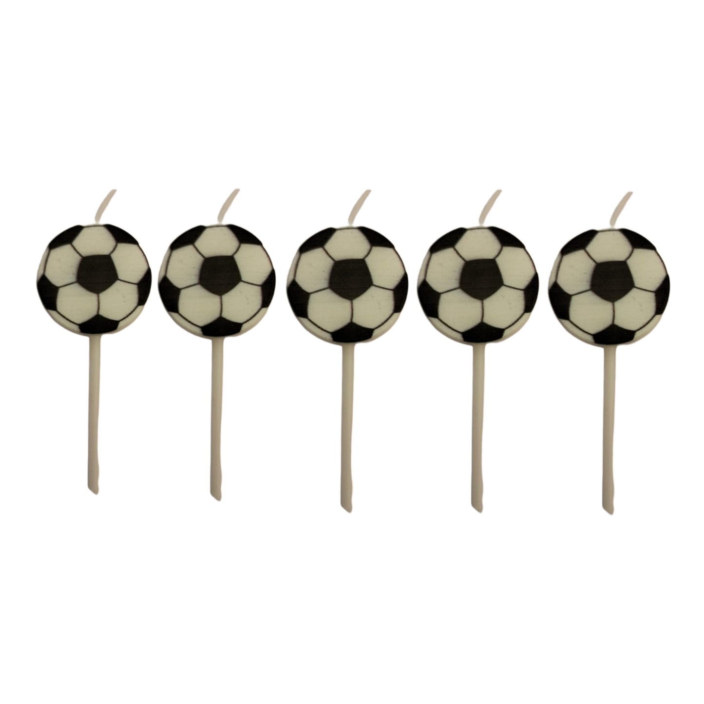 Soccer Theme Candle - 5PC