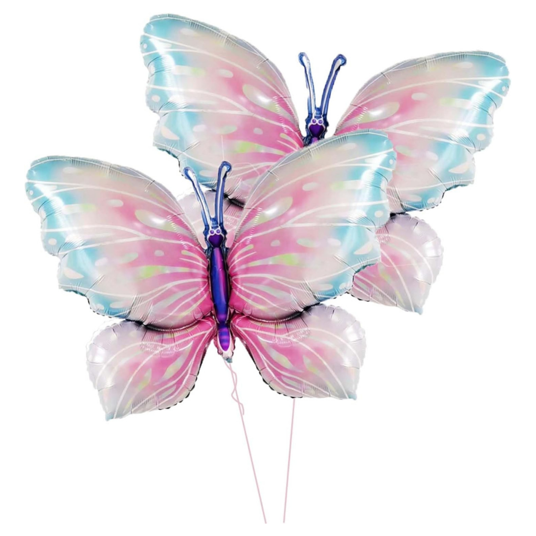 Colorful Butterfly Shaped Balloon 36"