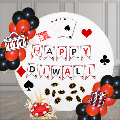 Happy Diwali Casino Theme Banner