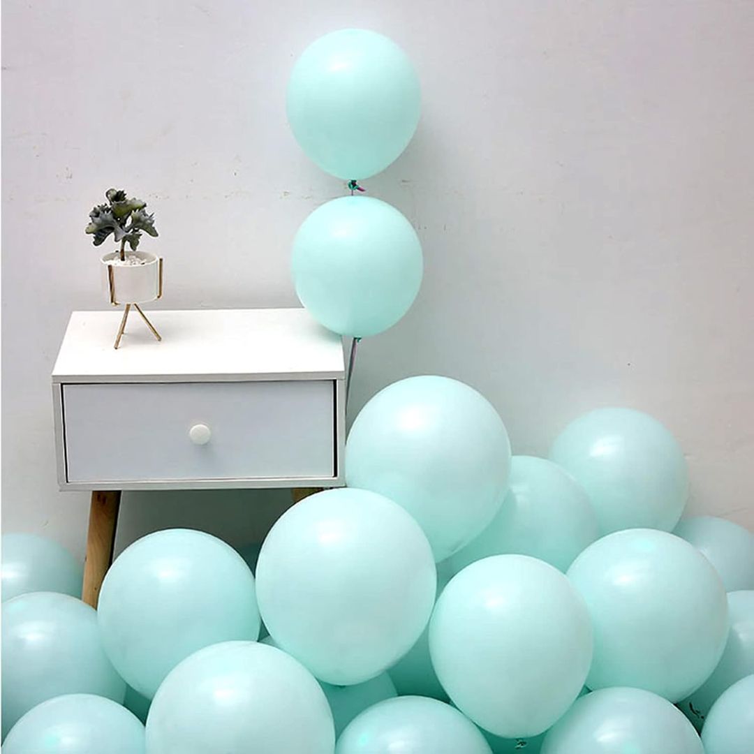 10" Macaron Tiffany Blue Balloon 20PC