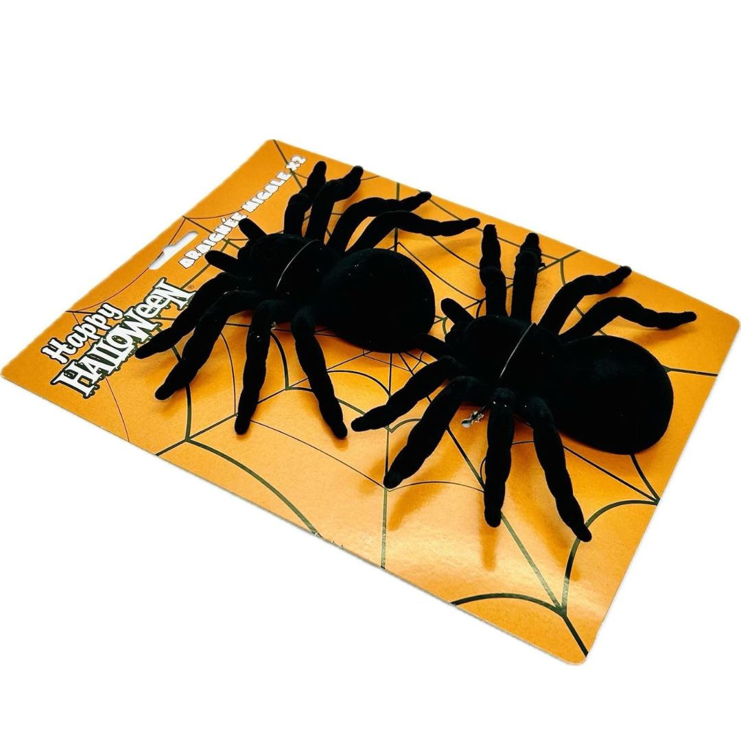 Black Fake Spiders