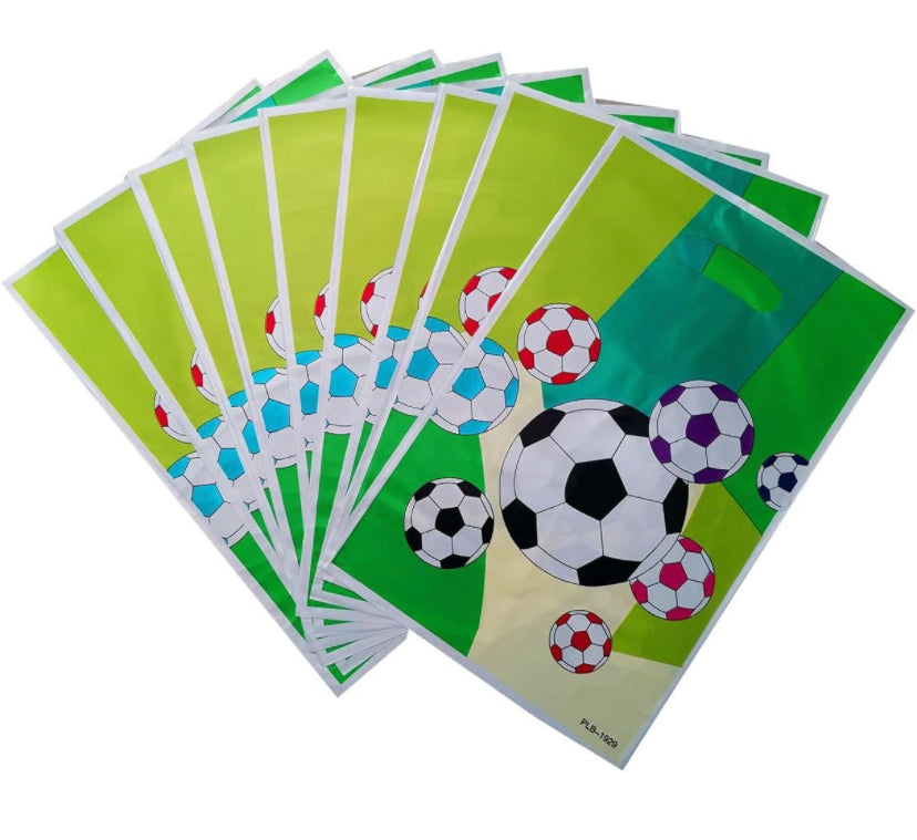 Soccer  or Football Theme AlumInium Film Loot Bags