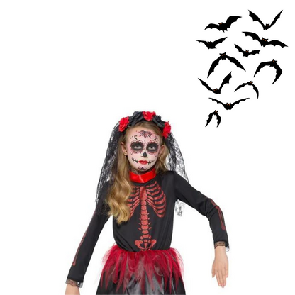 Day of the Dead Senorita Costume Size M