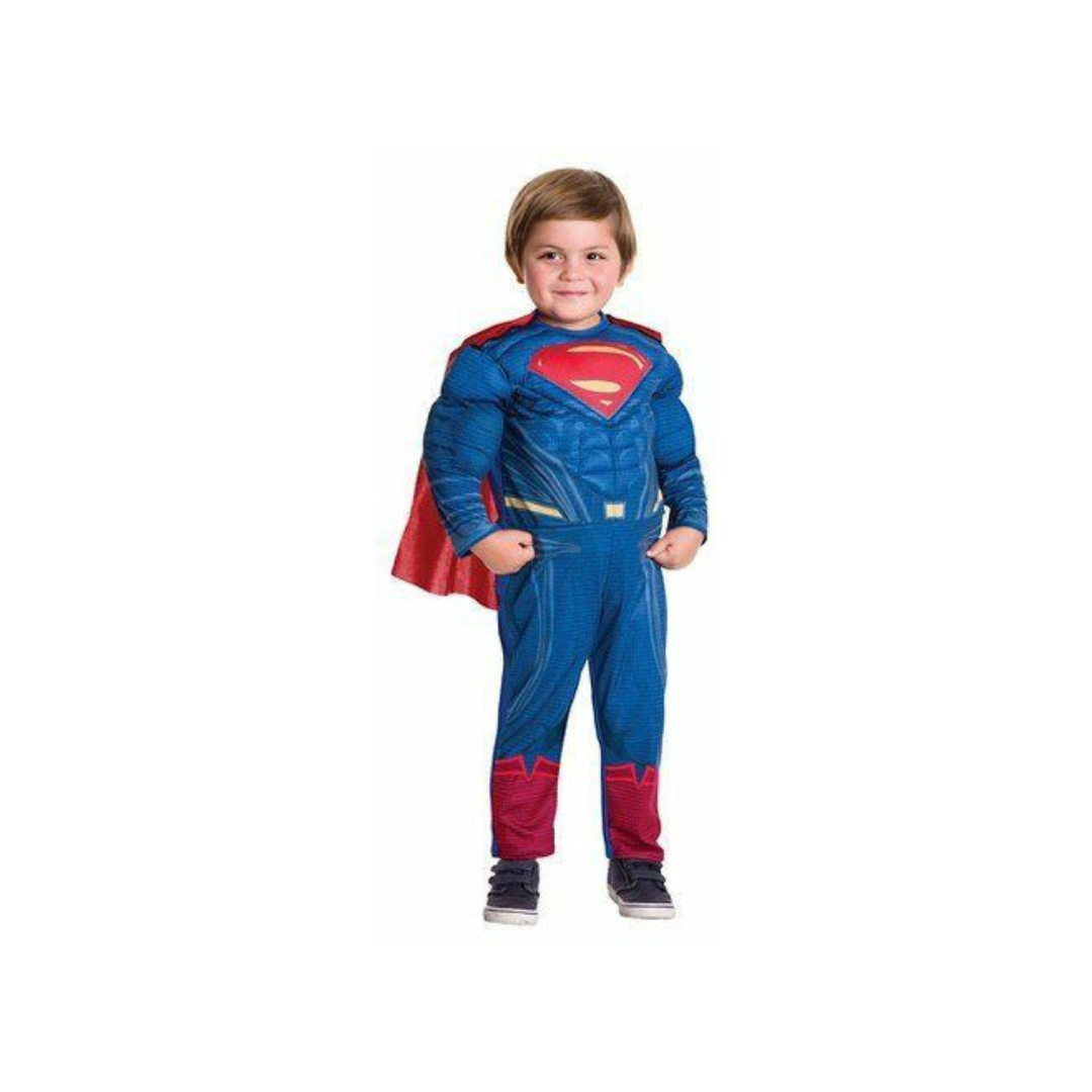 Muscular Superman Costume With Cape