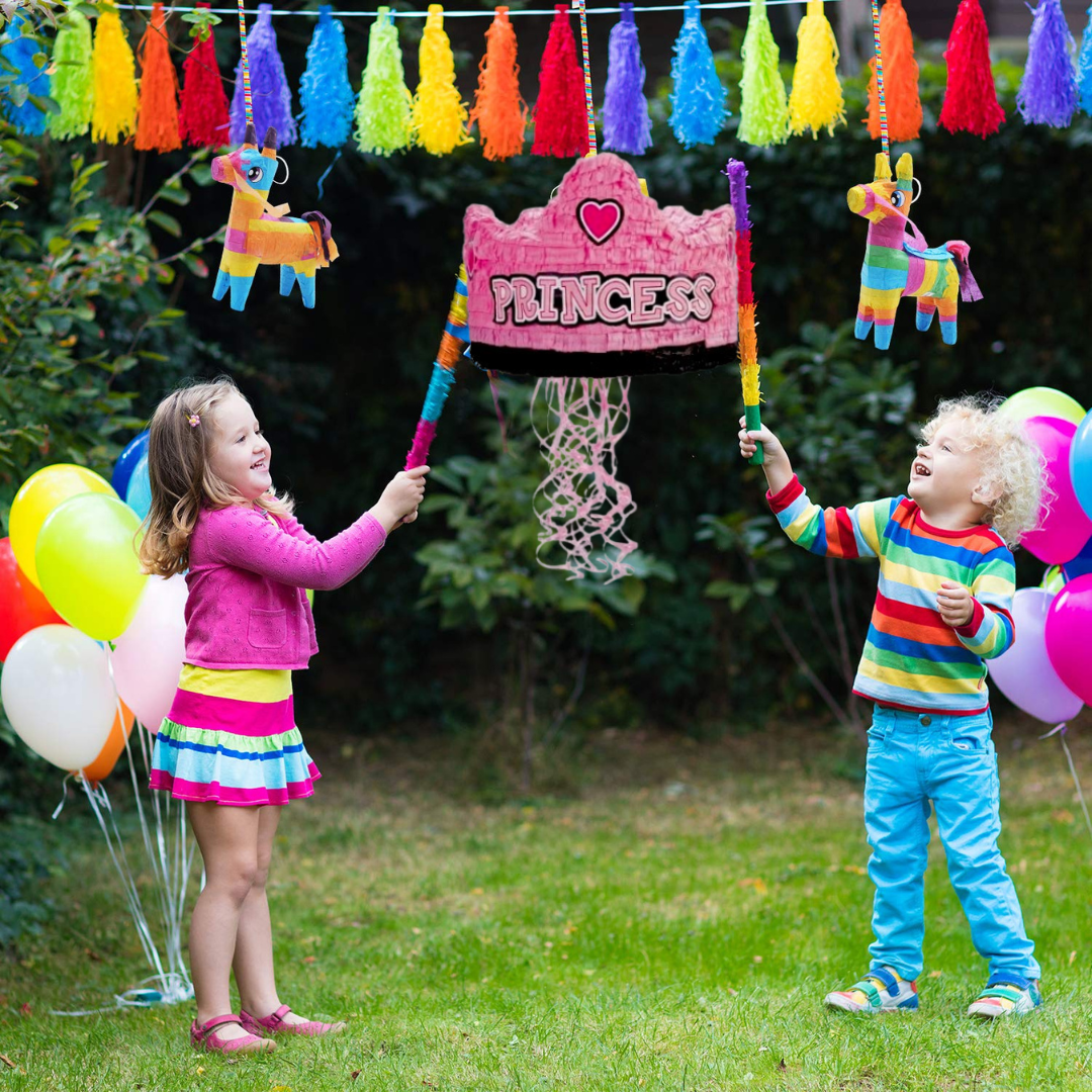 Princess Crown Pull String Pinata