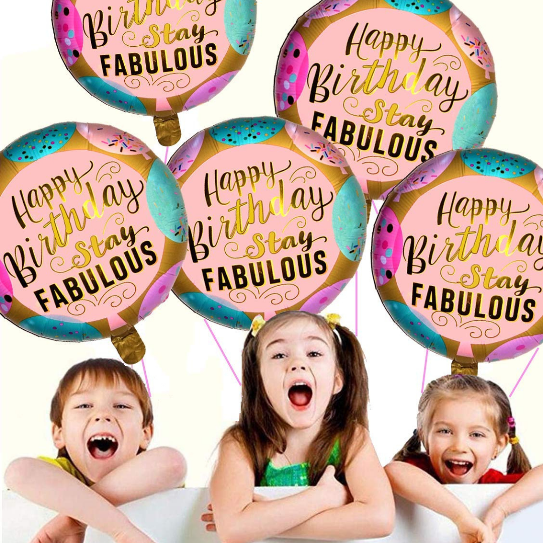 Stay Fabulous Birthday Balloon 18"