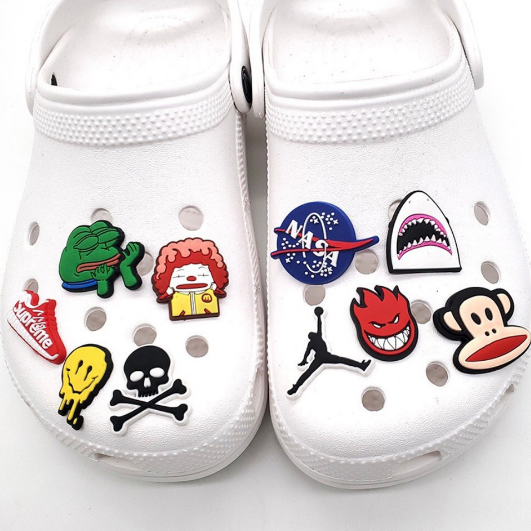 Shoe Charms Pack of 10 (Assorted Designs) – Wanna Party