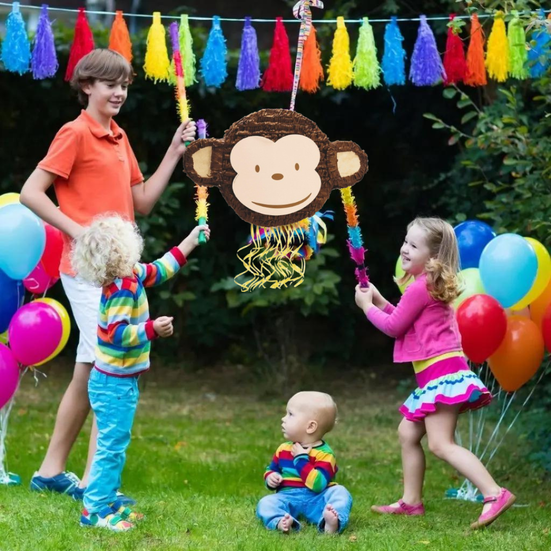 Monkey Pull String Pinata