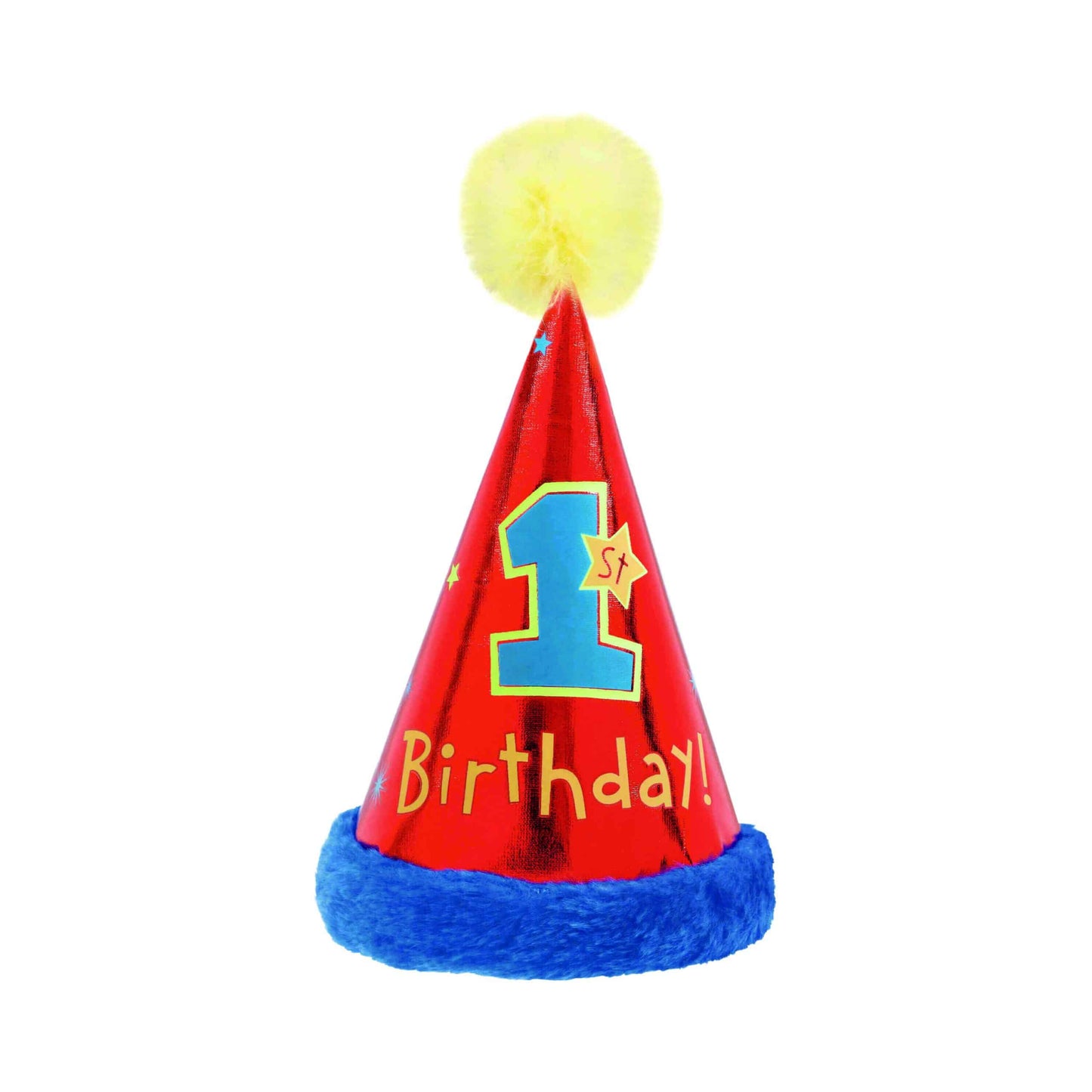 1st B'day Boy Faux Hat