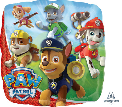 Paw Patrol Square Theme Balloon 18" S60