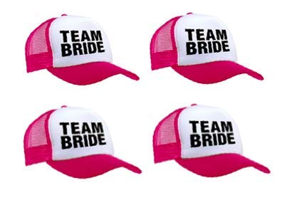 Team Bride Accessories Item for Bachelorette Party - Team Bride Caps