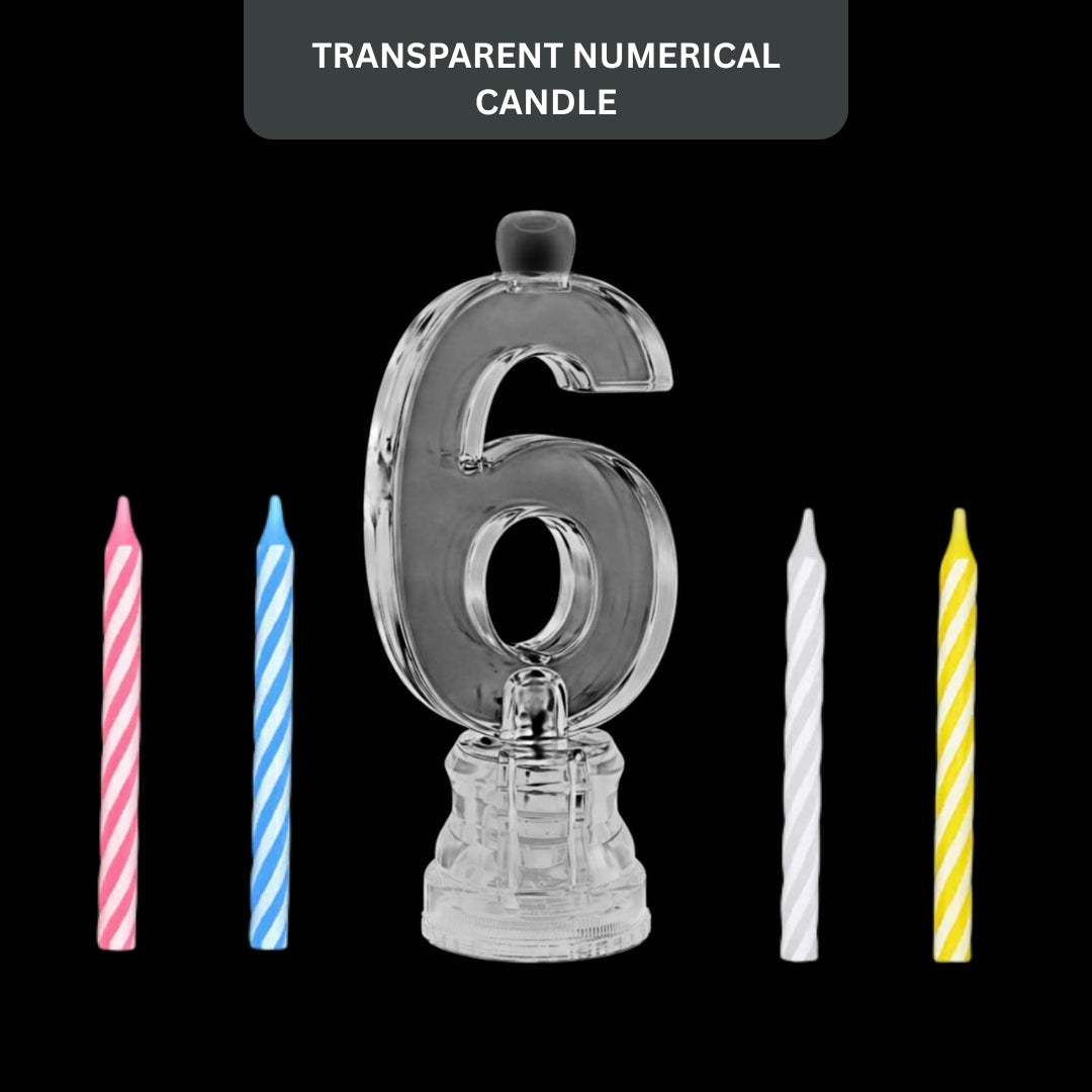 Transparent Candle No. 6
