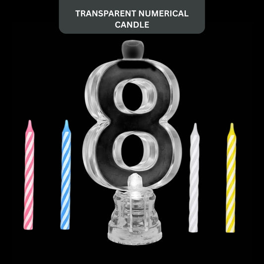 Transparent Candle No. 8