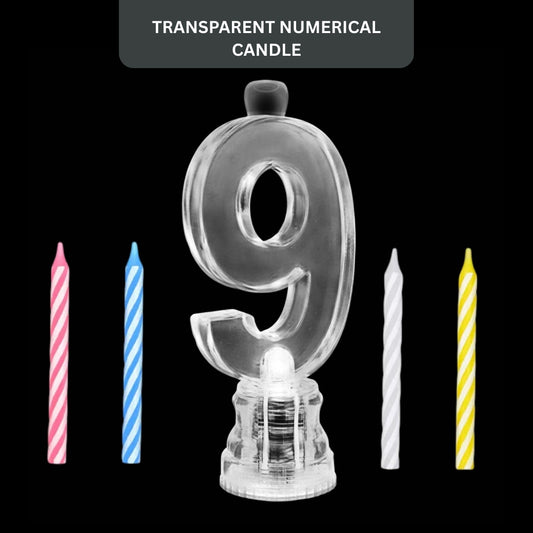 Transparent Candle No. 9