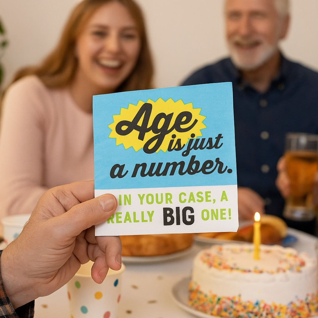 Age Is Just A Number Beverage Paper Napkin - 16PC