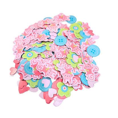 One Wild Girl Confetti Cutouts for Girl - 34gm - 1PC