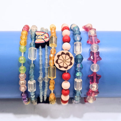 Seven Day Bracelet Set For Girls - 7PC