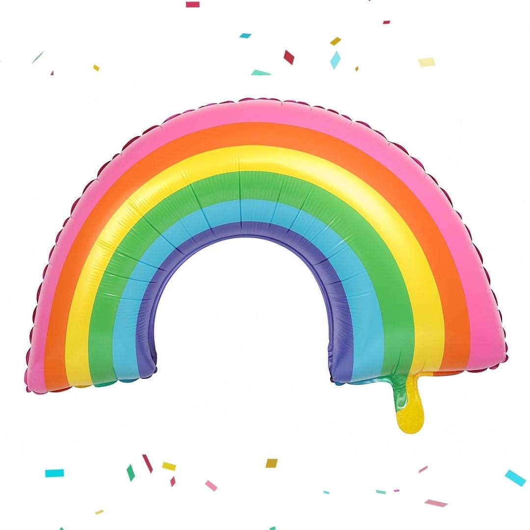 Rainbow Shaped Balloon - Helium Quality - 34 inches - 1PC